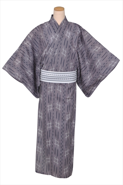 浴衣[164-172cm・薄紫地・井形]