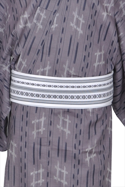 浴衣[164-172cm・薄紫地・井形]