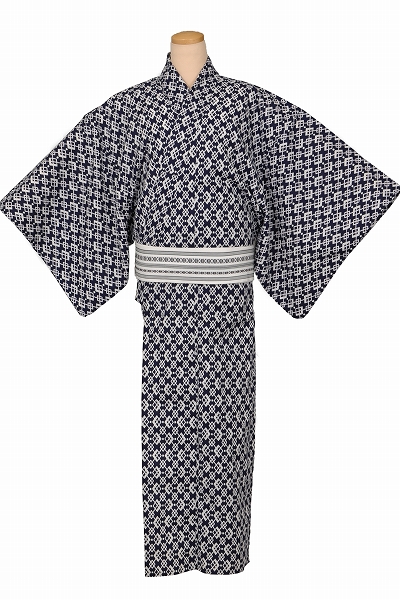 浴衣[165-173cm・幾何学模様]
