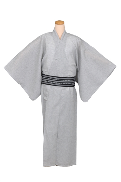 浴衣[155-163cm白地・十字絣]