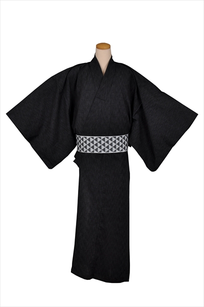 浴衣[162-170cm対応・173cm対応・黒]