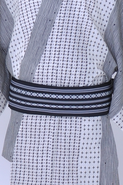 浴衣[172-180cm・井桁絣]