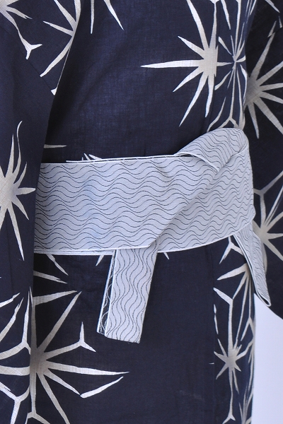 浴衣[165-173cm・麻の葉]