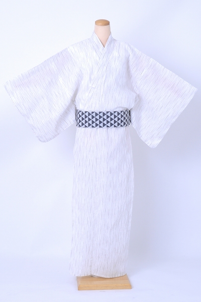 浴衣[172-180cm・白地]