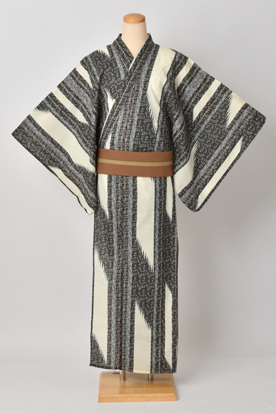 浴衣[170-178cm・十字絣]