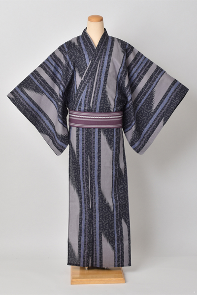 浴衣[169cm-177cm・十字絣]
