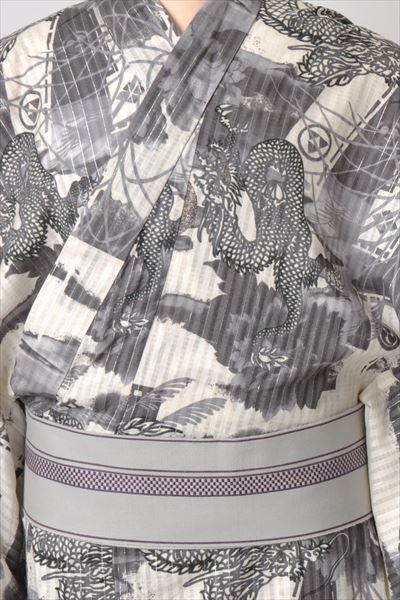 浴衣[171-179cm・龍]