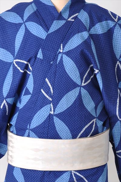 浴衣[165-173cm・青]