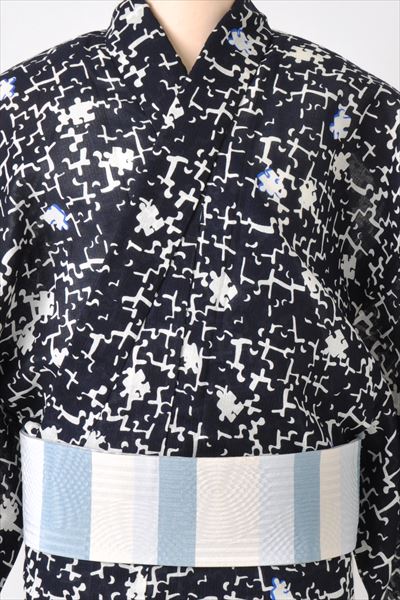 浴衣[173-181cm・パズル柄]