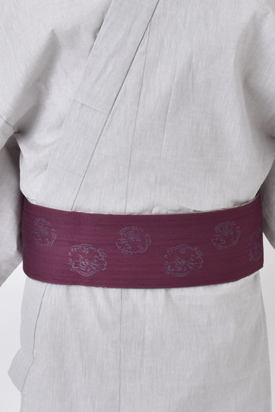 浴衣[159-167cm・グレー]