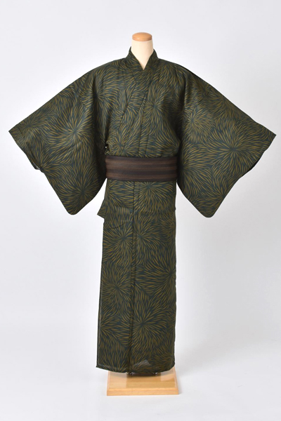 浴衣［171-179cm緑］