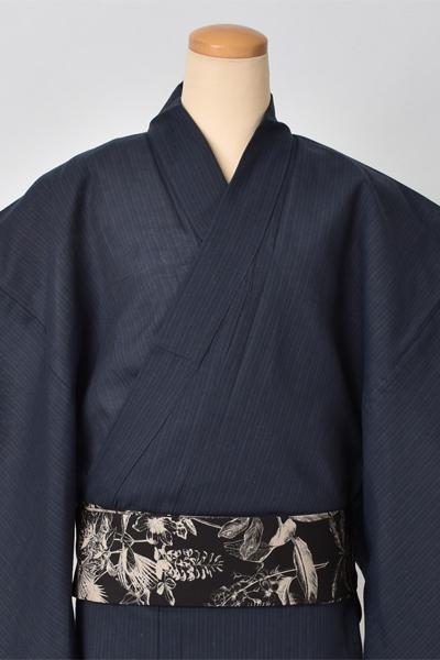 浴衣[170−178cm・濃紺]