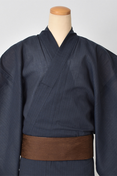 浴衣[156cm-164cm・濃紺]