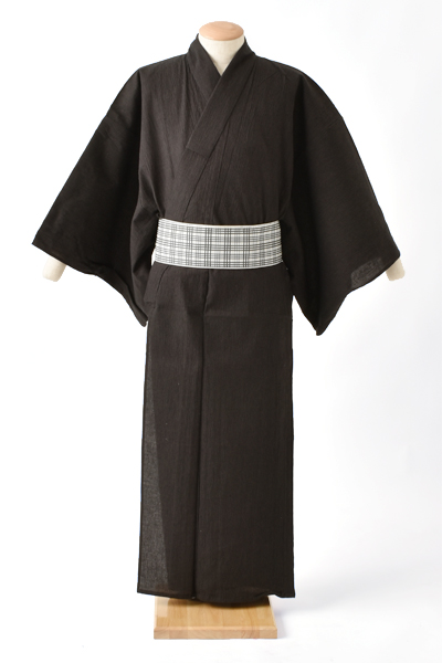 浴衣[159-167cm・墨色]
