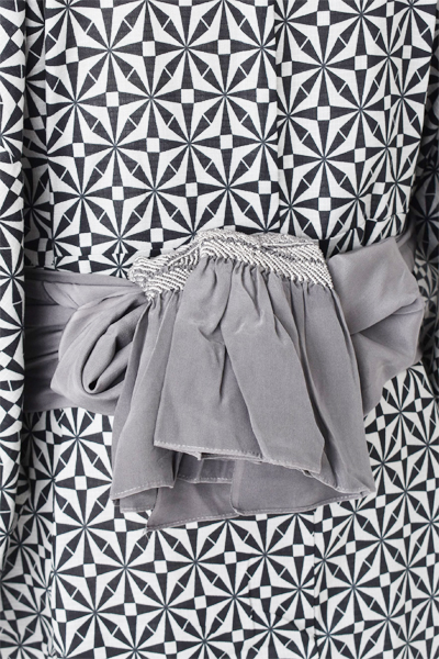 浴衣［172-180cm・黒グレー］