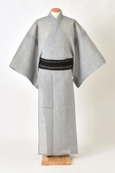 浴衣[175cm-183cm・グレー]
