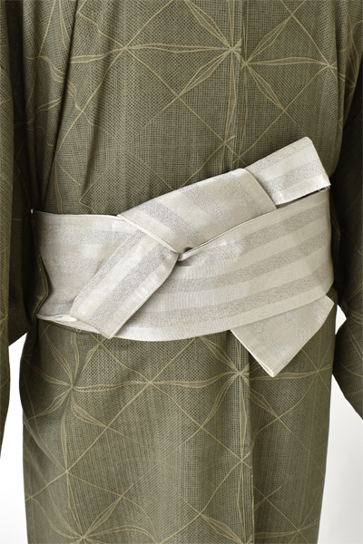 浴衣[JAPAN STYLE169-177cm・モスグリーン]