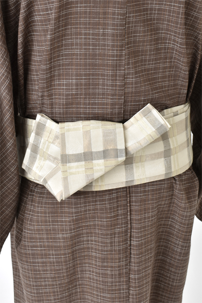 浴衣[165-173cm・茶]