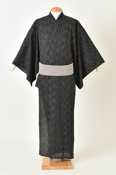 浴衣[173-181cm・黒]