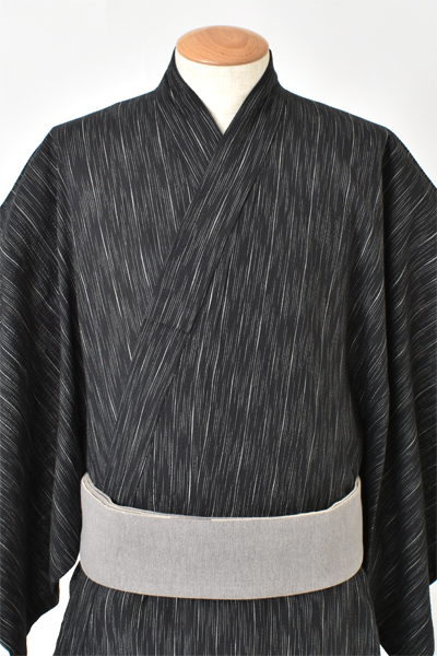 浴衣[170-178cm・黒]