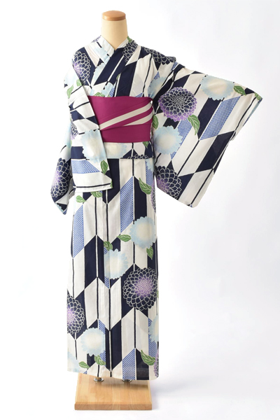 浴衣[3Lサイズ・170-175cm向け]