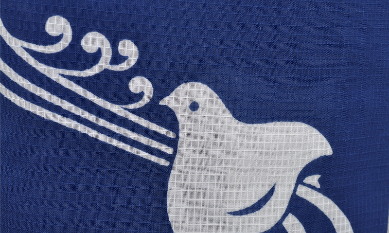 浴衣[藍色・千鳥S-Mサイズ]