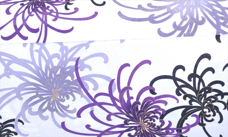 浴衣[白・乱菊]