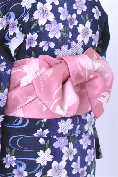 浴衣[紺・うさぎ]