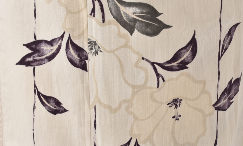 浴衣[白・洋花]