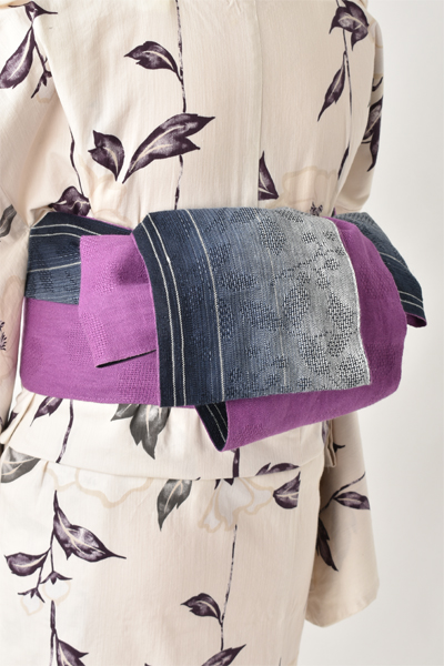 浴衣[白・洋花]