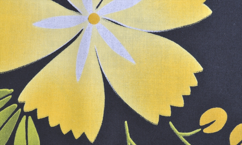 浴衣[黒・なでしこ]