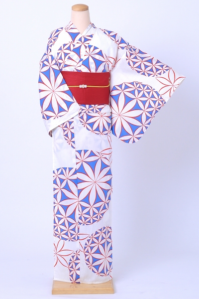 浴衣[白×青]