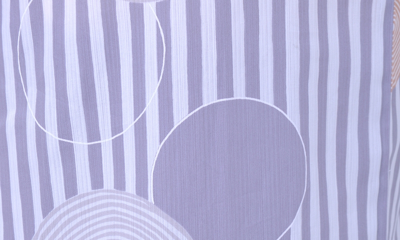 浴衣[グレー・縦縞]