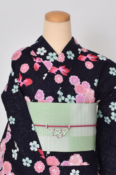 浴衣[サクラときんぎょ]