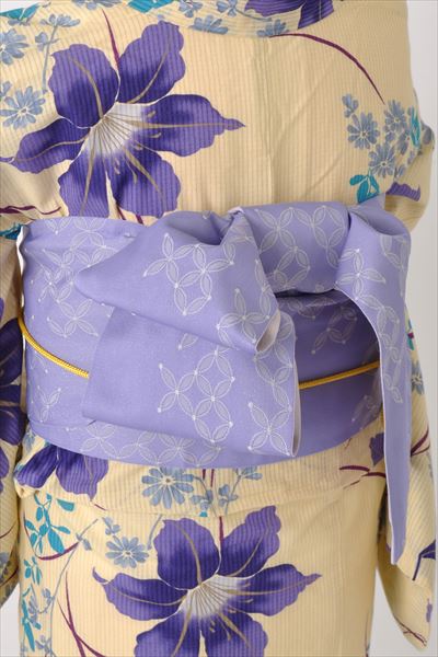 浴衣[クレマチス・綿絽]