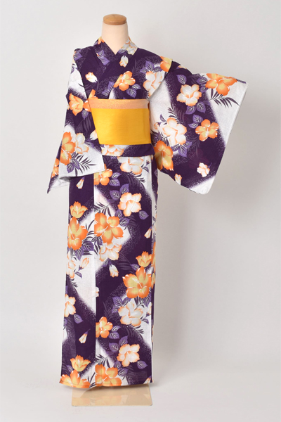 浴衣[ハイビスカス]