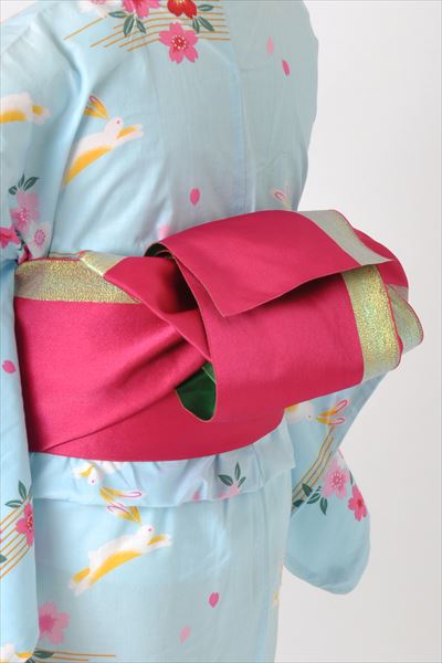 浴衣[うさぎ・桜]