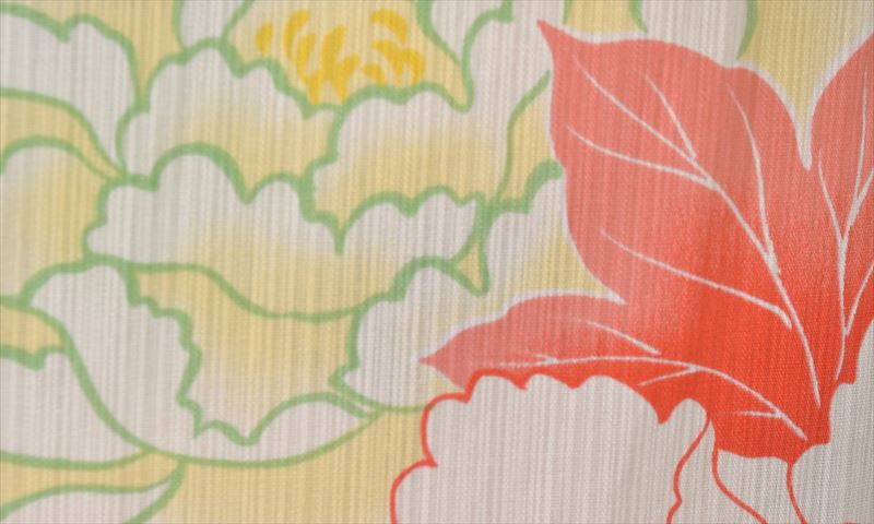 浴衣[紺・シャクナゲ]