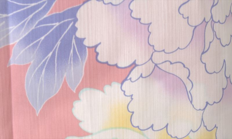 浴衣[ピンク・シャクナゲ]