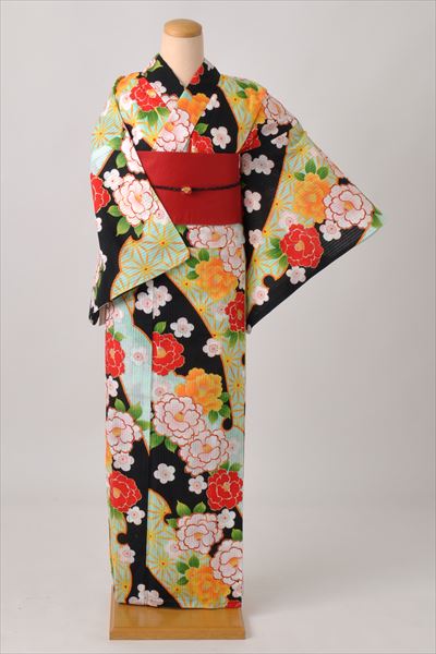浴衣[牡丹・桜]