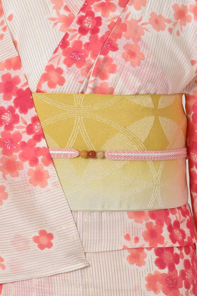 浴衣［ピンク・桜柄］