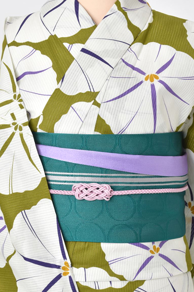 浴衣[抹茶・朝顔]