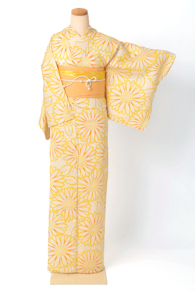 浴衣[満開の向日葵]