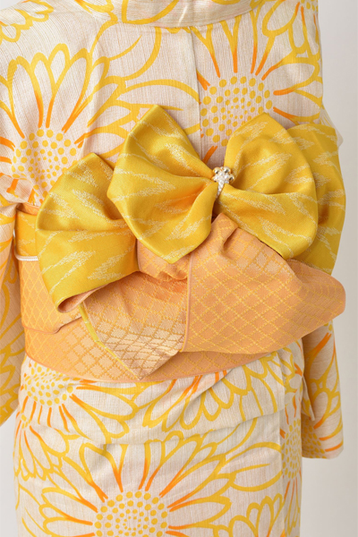 浴衣[満開の向日葵]