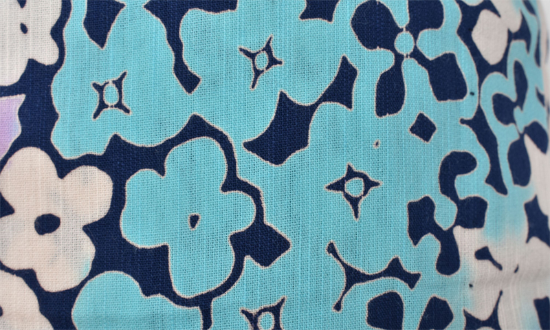 浴衣[紺・紫陽花Sサイズ]