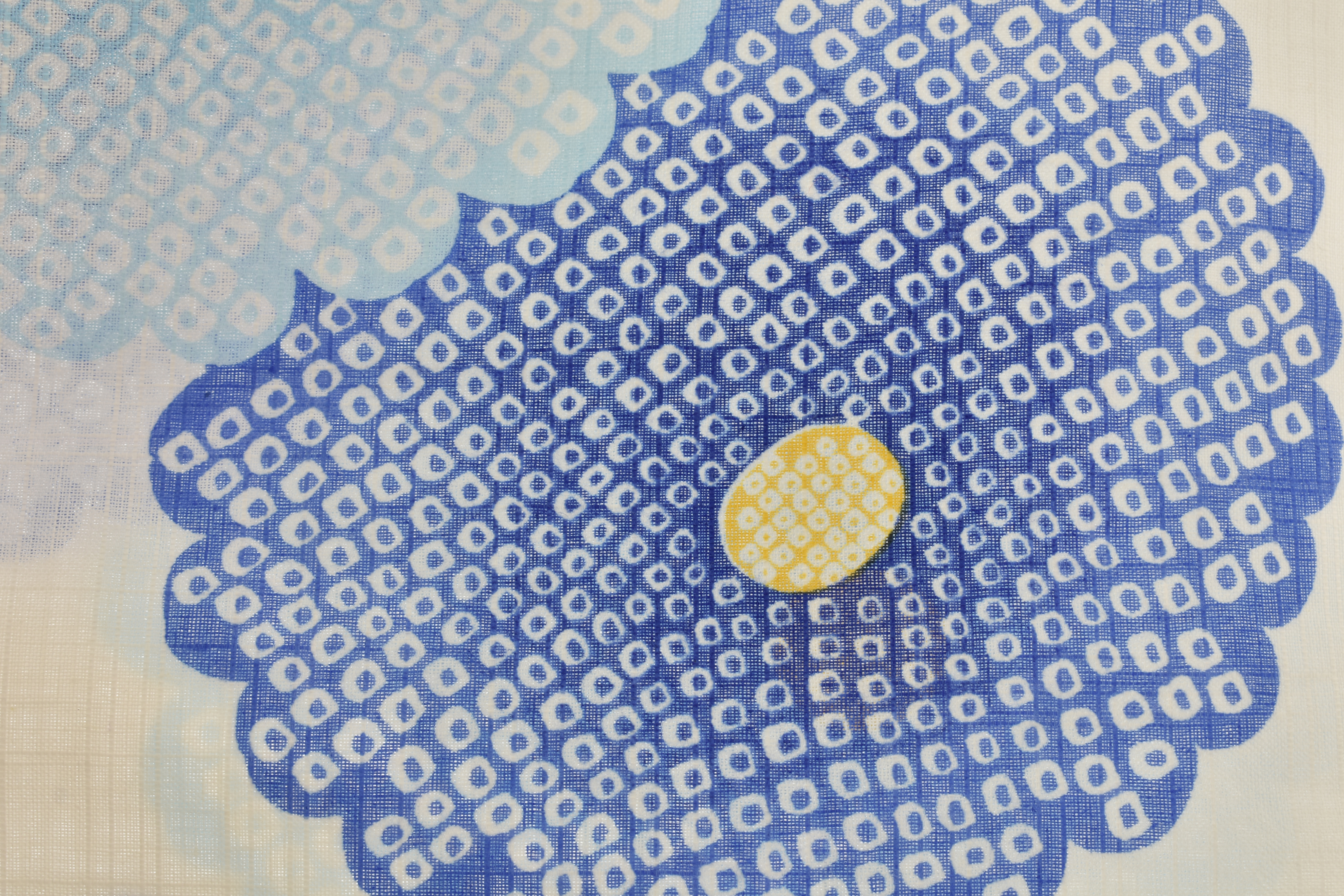 浴衣[白・青菊]