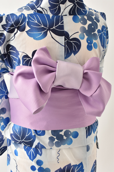 浴衣[水色・葡萄]