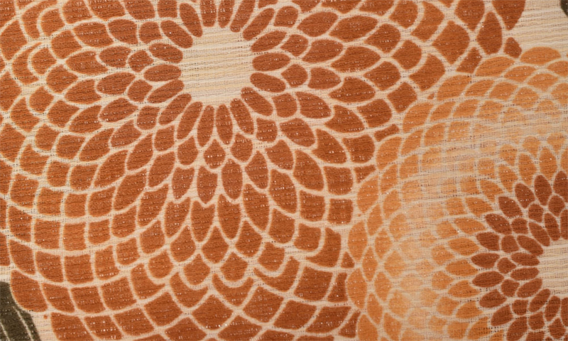 浴衣[生成り・菊]