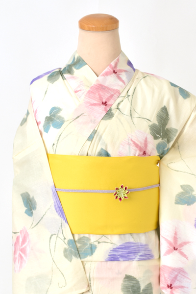 浴衣[朝顔・トールサイズ]