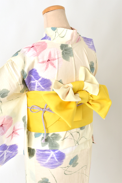 浴衣[朝顔・トールサイズ]